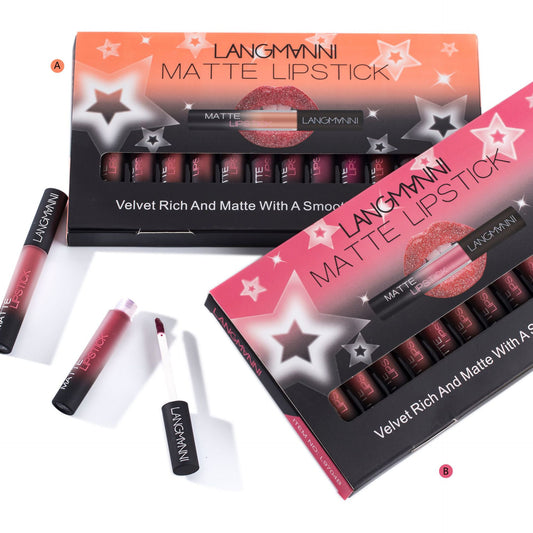 Matte Matte Lip Gloss Lip Gloss Set Liquid Lipstick
